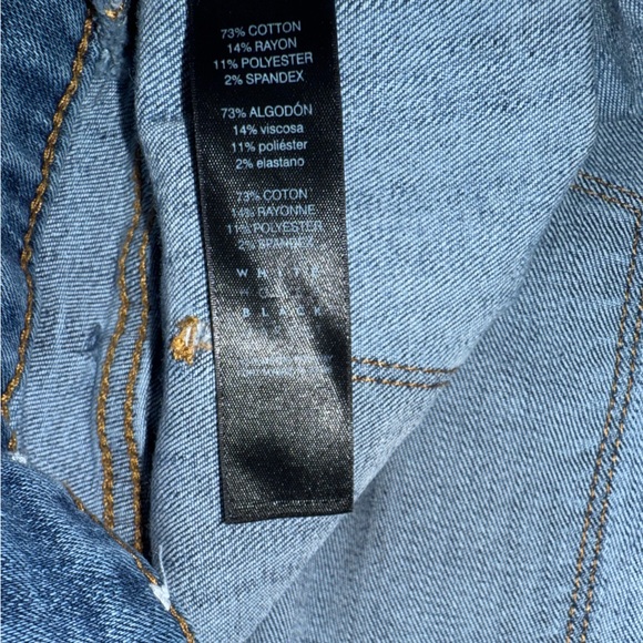 White House Black Market Straight Leg Blue Jeans - Picture 5 of 5